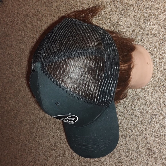 Raising Canes Chicken Fingers Embroidered Slate Black Hat Uniform Employee Cap - Picture 3 of 6